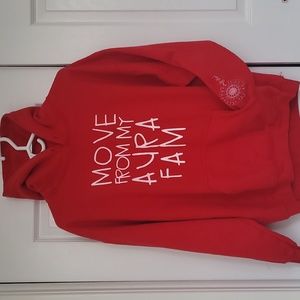 Aura Hoodie Red size Large